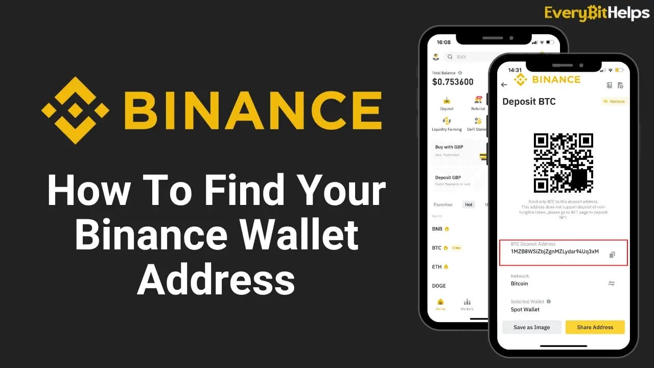 How To Find A Binance Wallet Address 2024