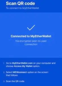 Connect MEWConnect to MyEtherWallet