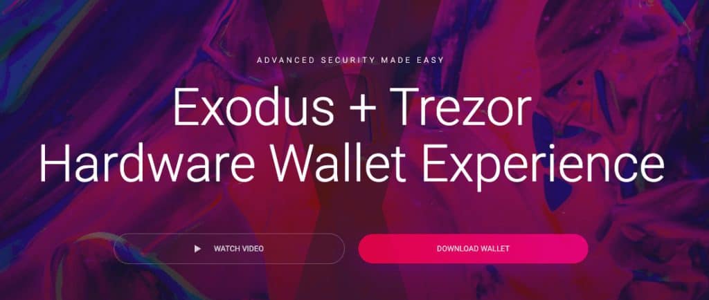 Connecting Trezor and Exodus