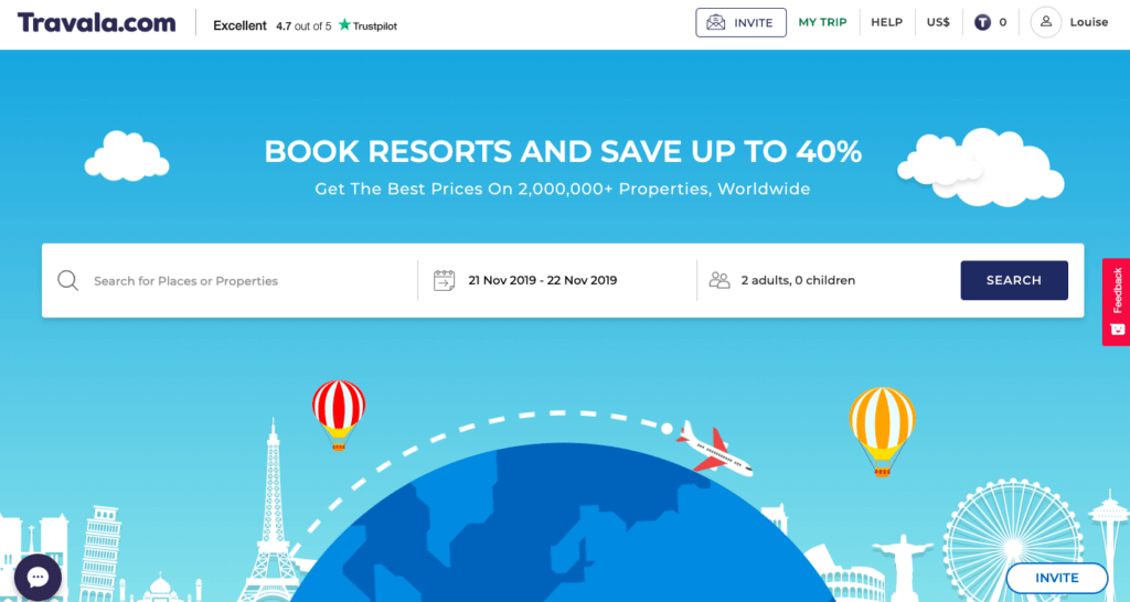 Travala is the world's leading blockchain-based travel booking platform