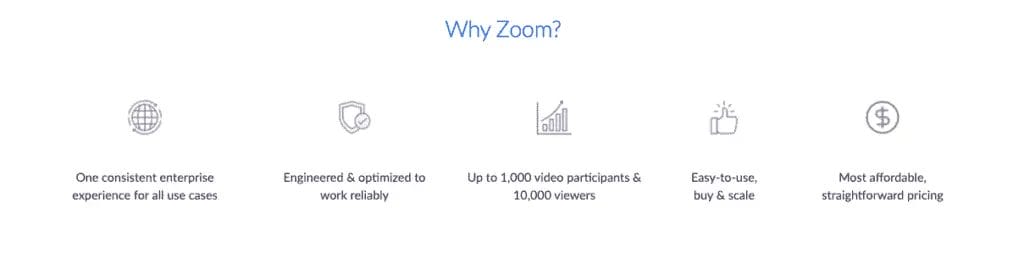Why use Zoom Video Conferencing 