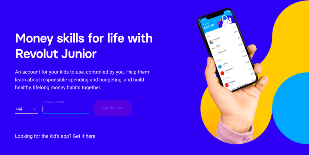 Revolut Junior Account for Kids