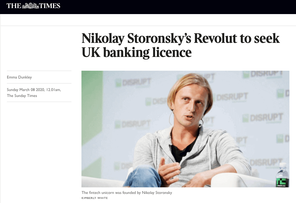 Revolut Banking License UK