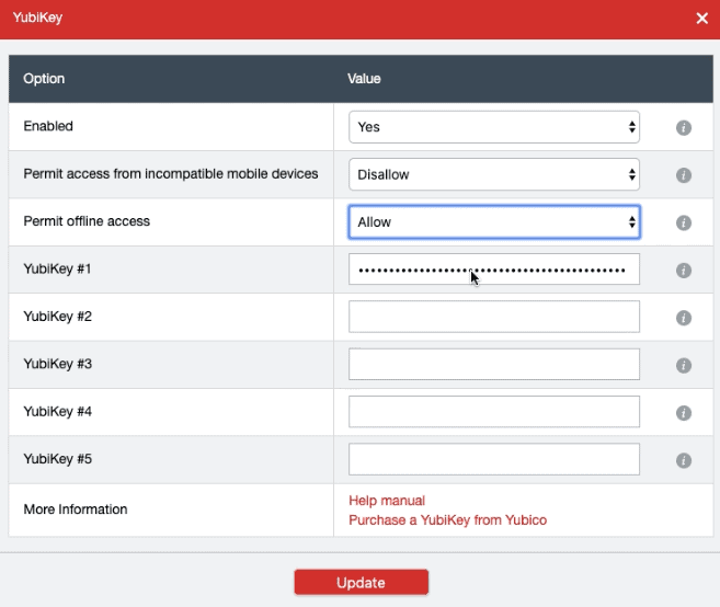 LastPass and YubiKey