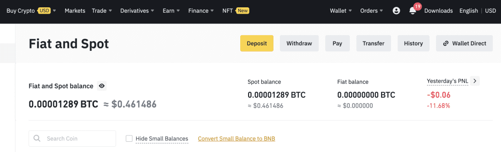 What is Binance Dust?