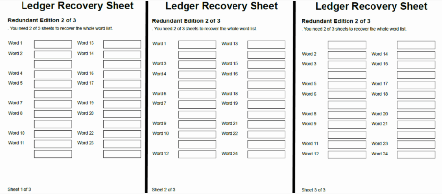 How to store your Recovery Phrase