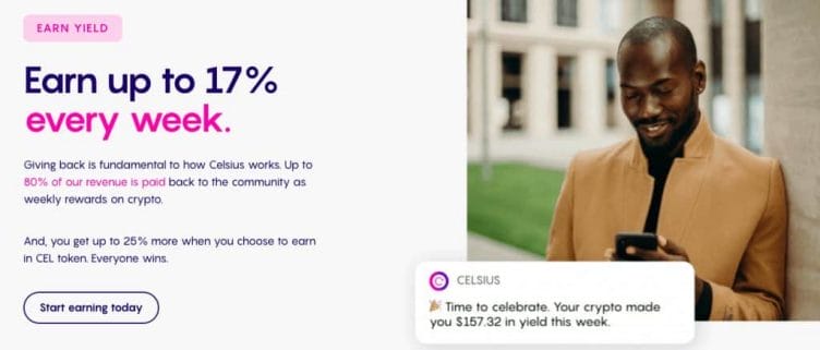 How to earn interest with Celsius