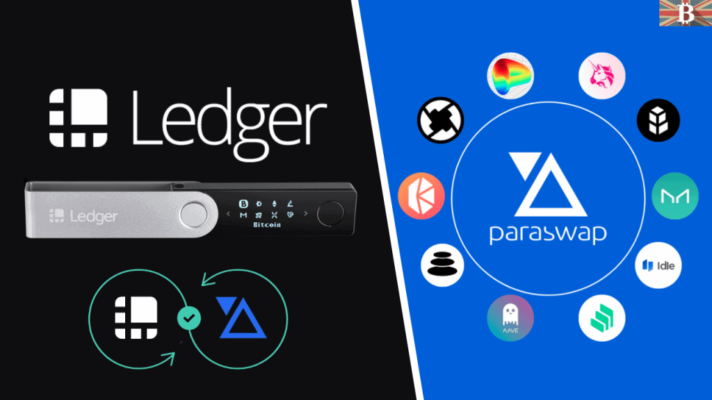 ParaSwap with Ledger Live Manger