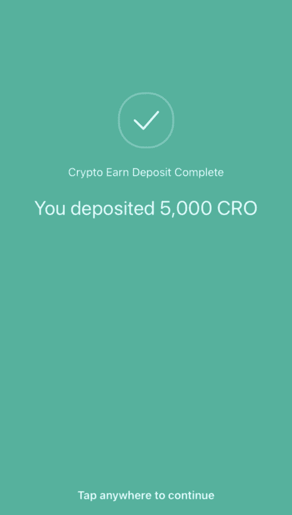 earn passive income with crypto.com
