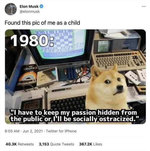 Elon Musk Dogecoin Tweets