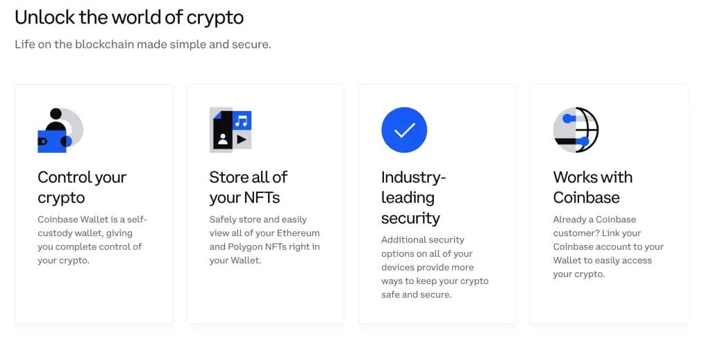 Coinbase Wallet Features