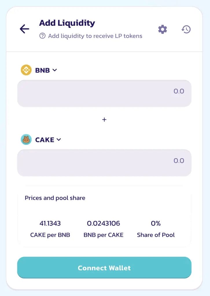 How to add Liquidity on PancakeSwap