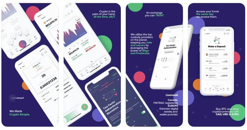 CoinSmart mobile App