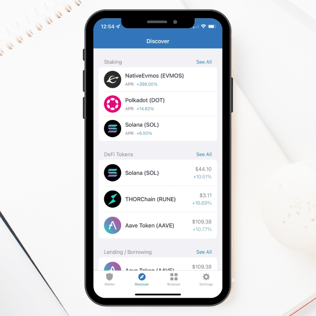 Trust Wallet Discover Feature