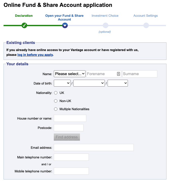 How to sign-up to Hargreaves Lansdown