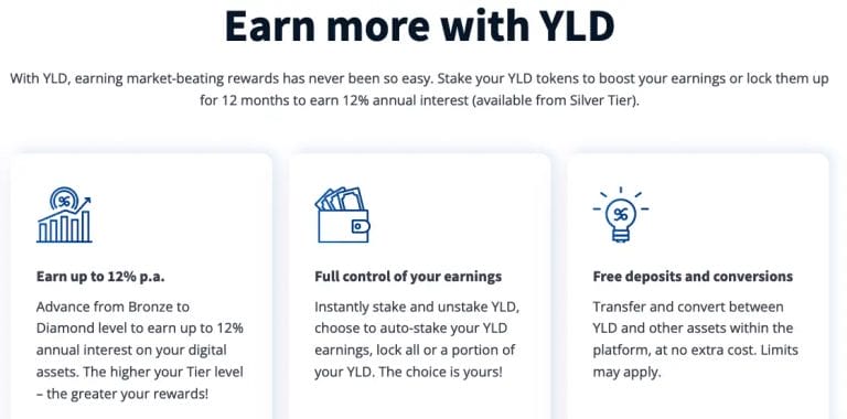 earn more with Yield App YLD Token