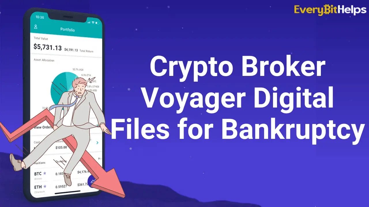 Voyager Digital Files for Bankruptcy