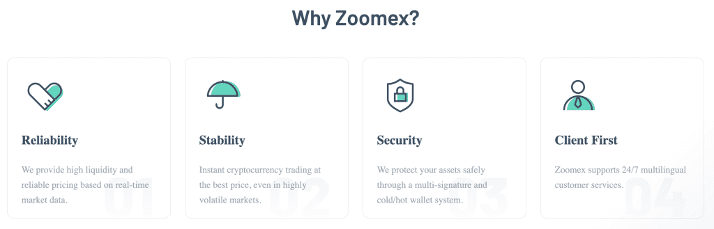 Zoomex Features