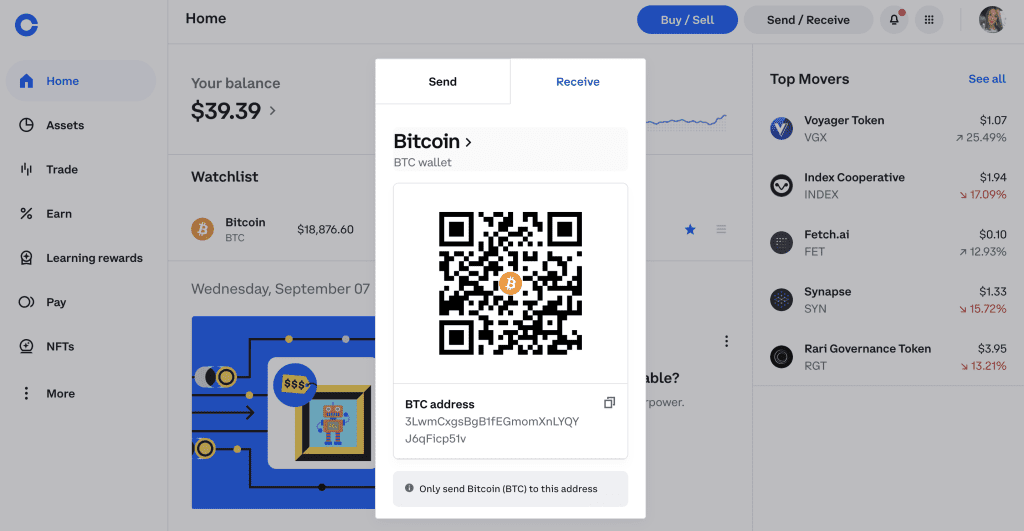 How to Find Your Coinbase Wallet Address (2024)