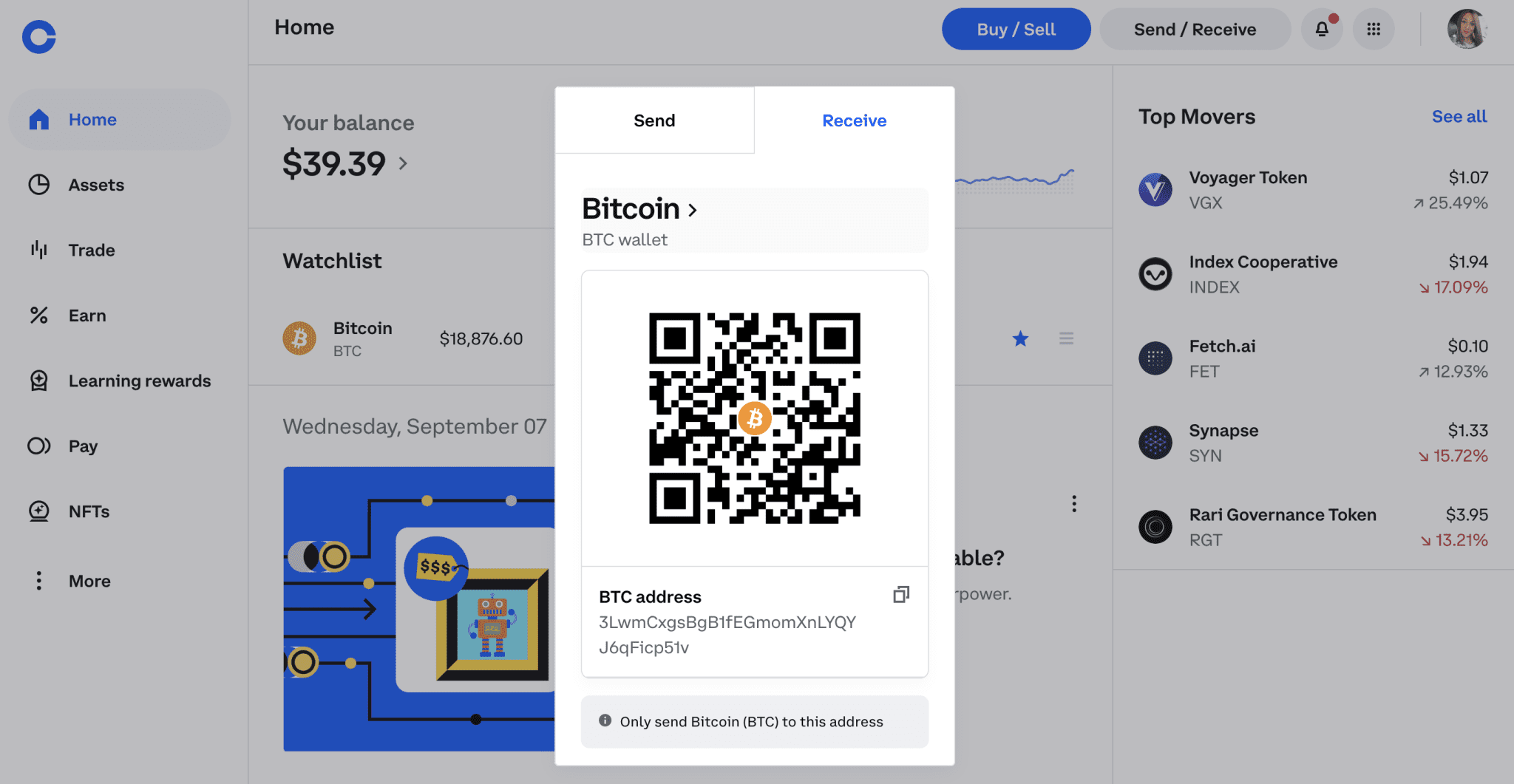 How to Transfer from Robinhood to Coinbase? (2024)
