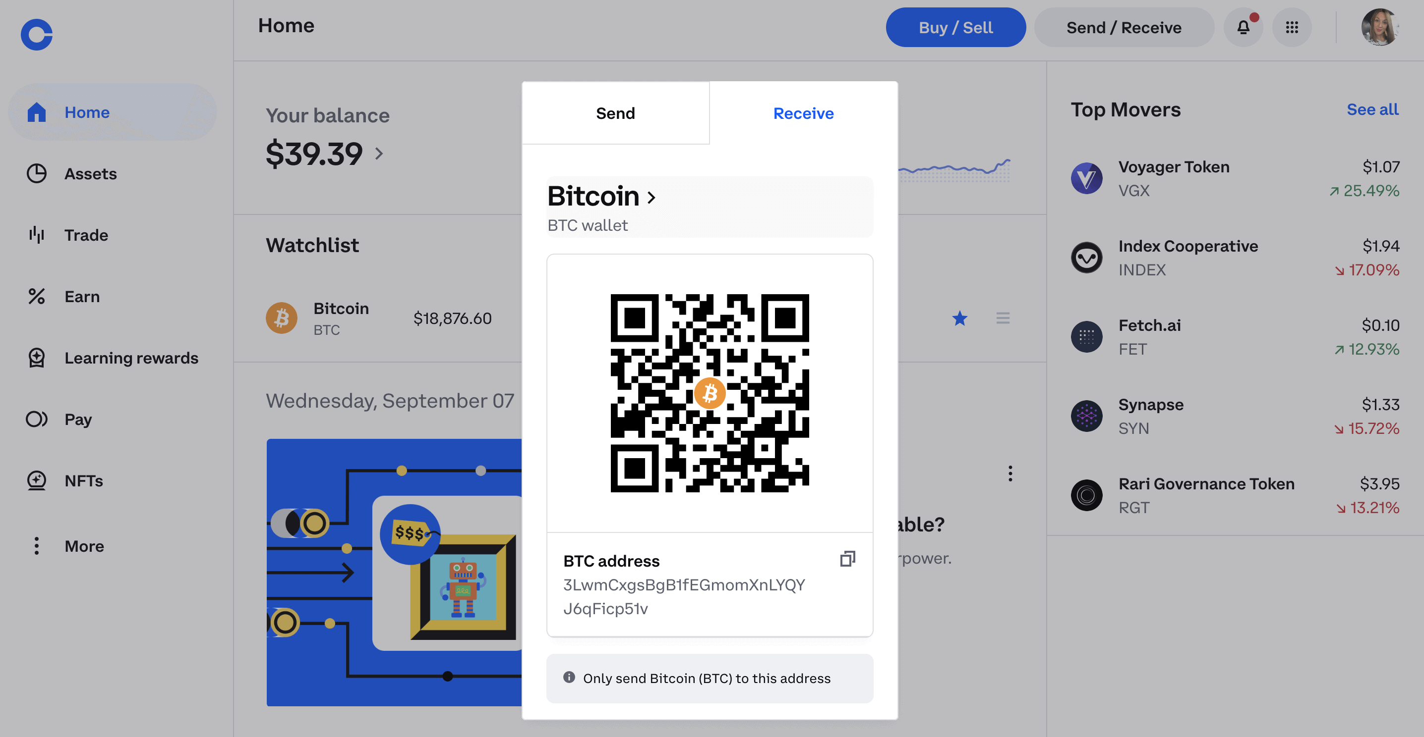How to Transfer from Robinhood to Coinbase? (2024)