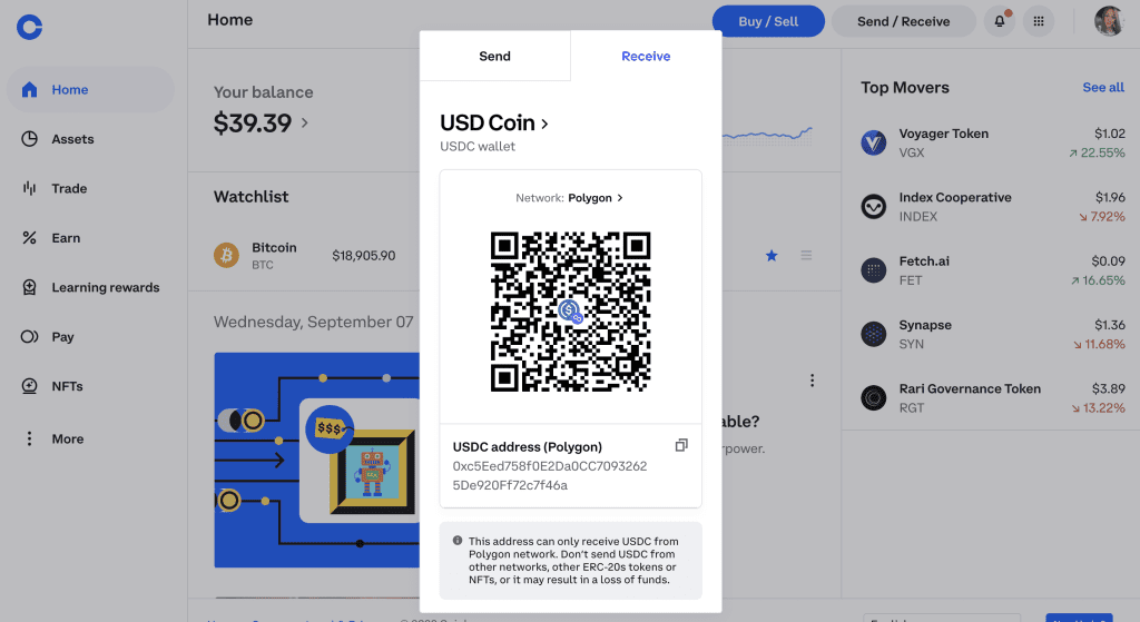 How to Find Your Coinbase Wallet Address (2024)