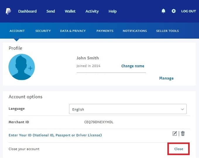 How to Close a PayPal Account