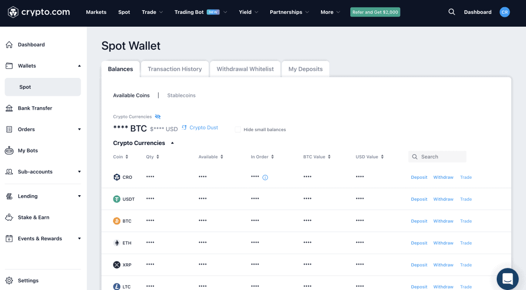 finding your crypto wallet address