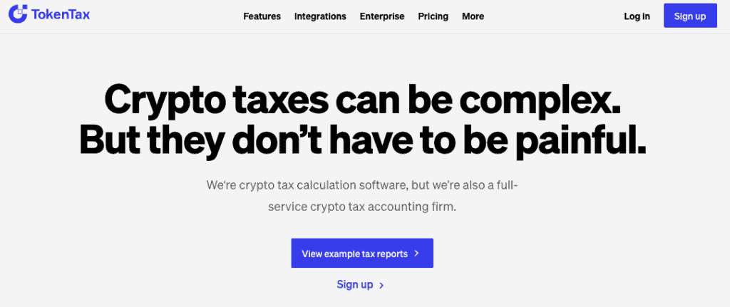 TokenTax.io Crypto Software Tax