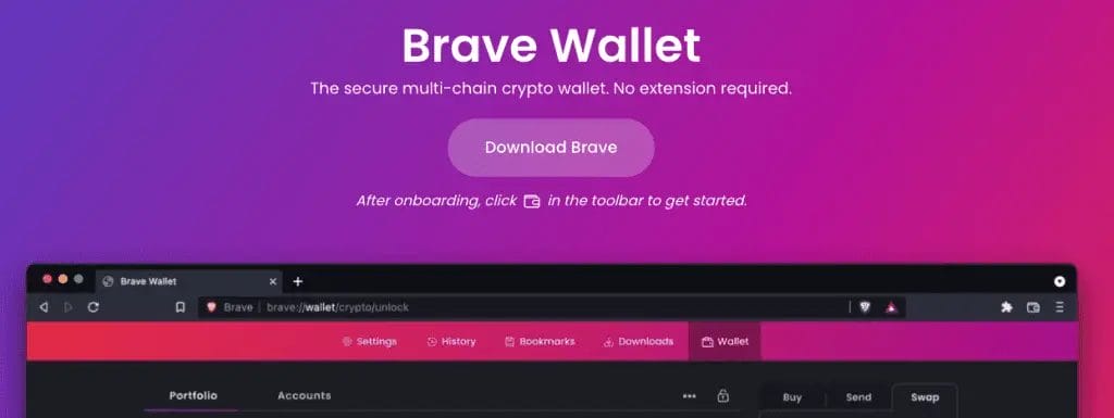 Brave WalletThe secure multi-chain crypto wallet. 