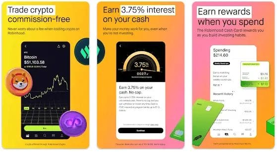 How to sell crypto on Robinhood with andriod