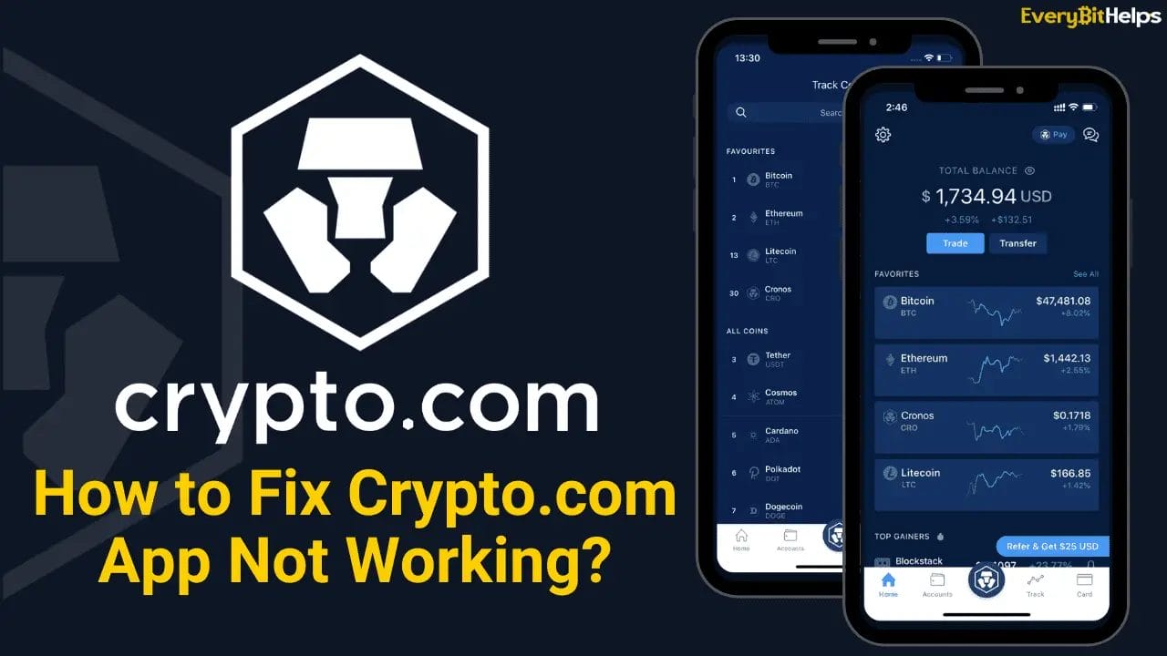 How to Fix Crypto.com App Not Working