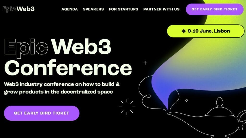EPIC WEB3 2023 Crypto NFT event conference