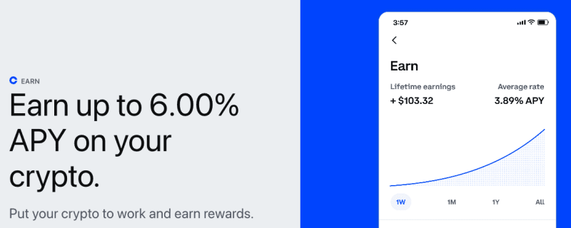 Stake and Earn Crypto with Coinbase Earn