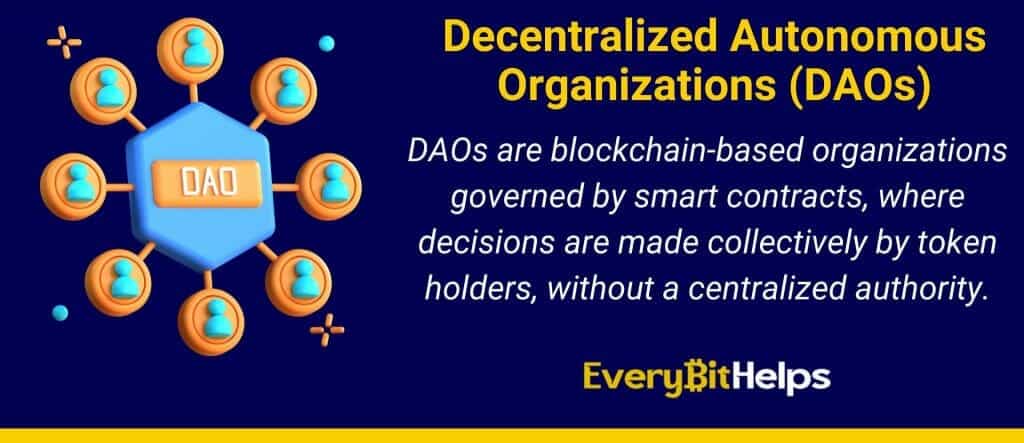 what are Decentralized Autonomous Organizations (DAOs)