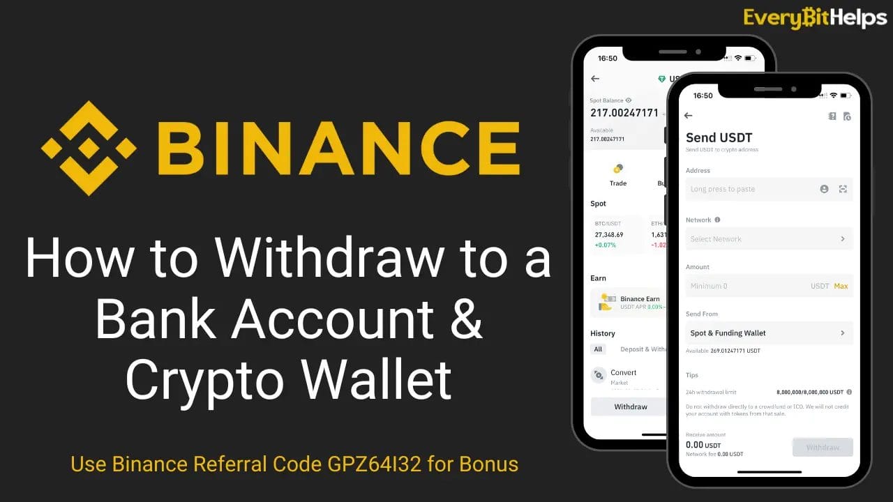 How to Withdraw from Binance to a Bank Account & Wallet