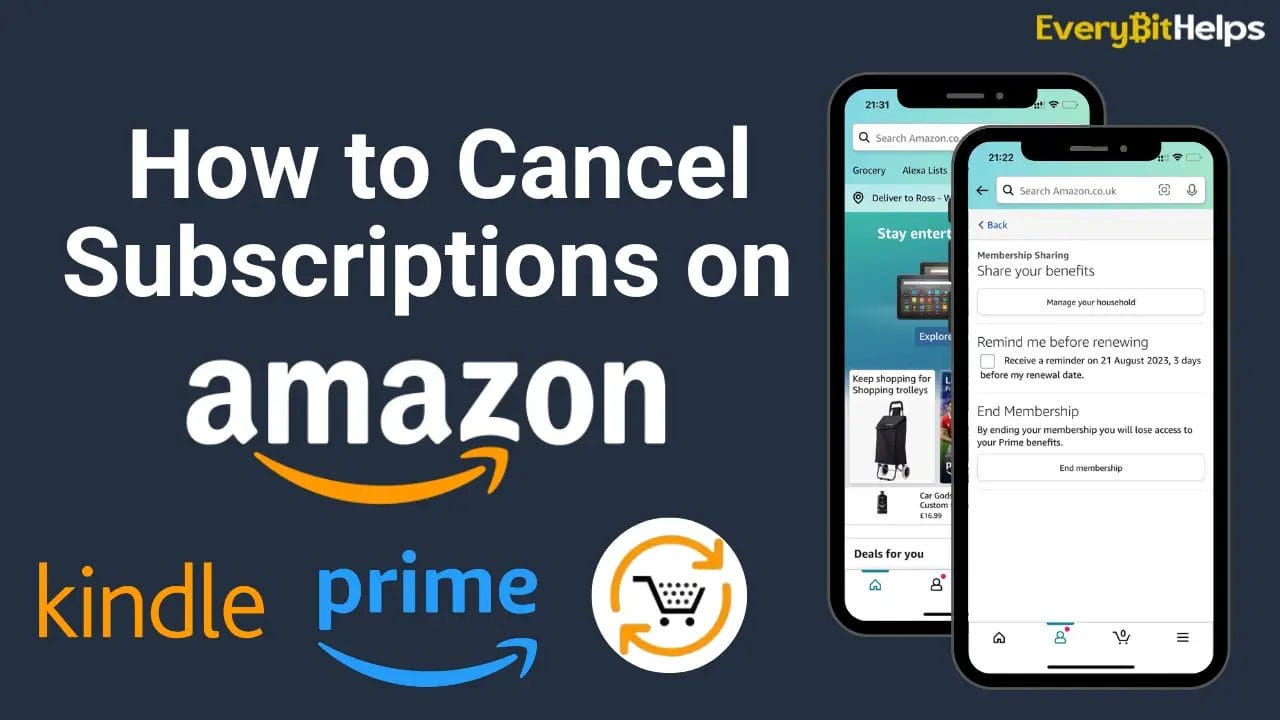 amazon cancel subscription Beginner's Guide