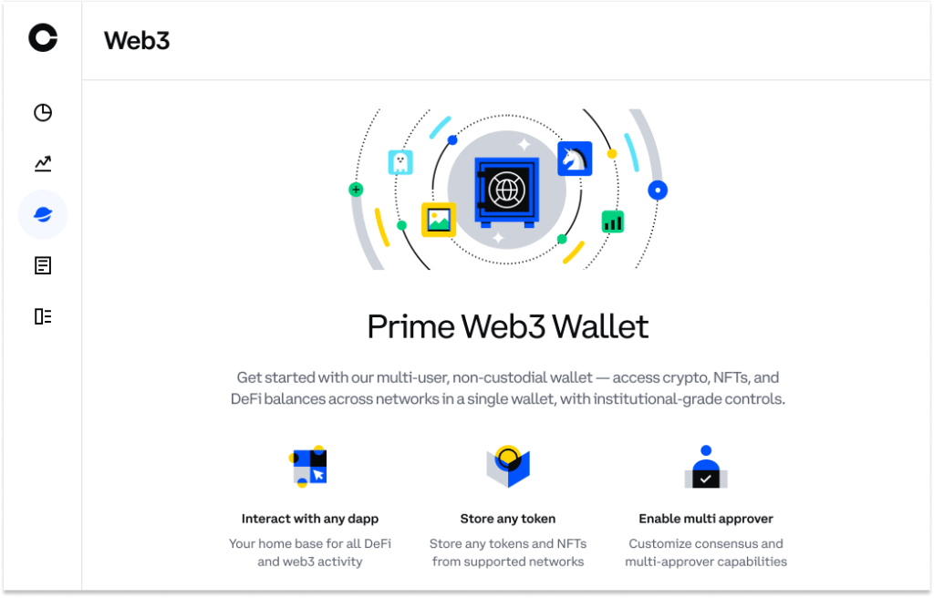 Web3 Wallet by Coinbase Prime:
