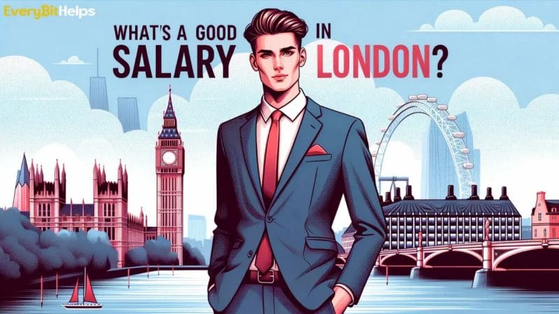 whats a good salary in London