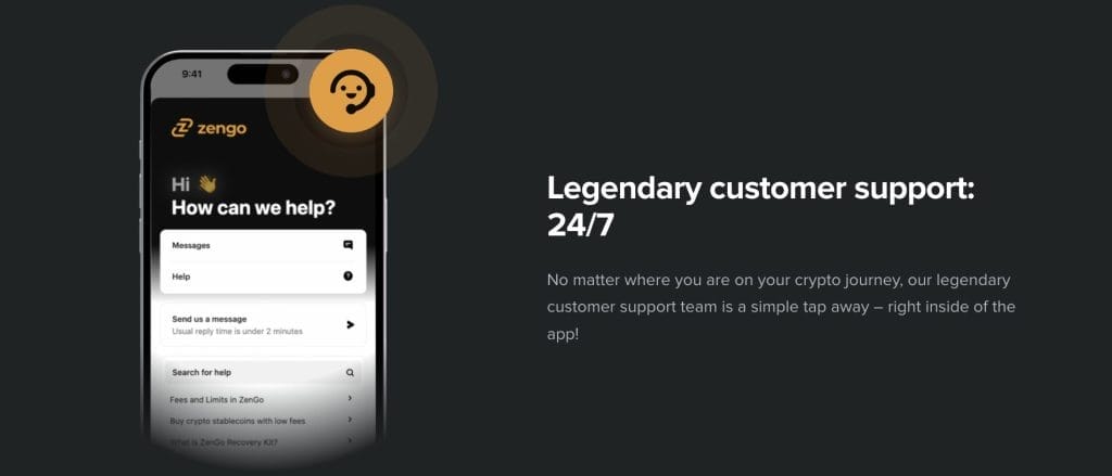 Zengo Customer Support