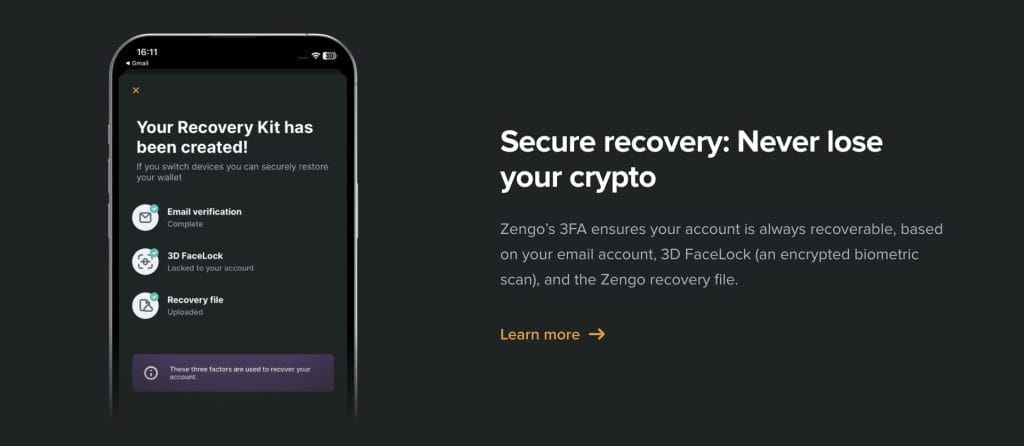 ZenGo Wallet Security